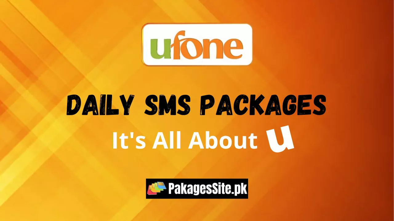 ufone daily sms packages