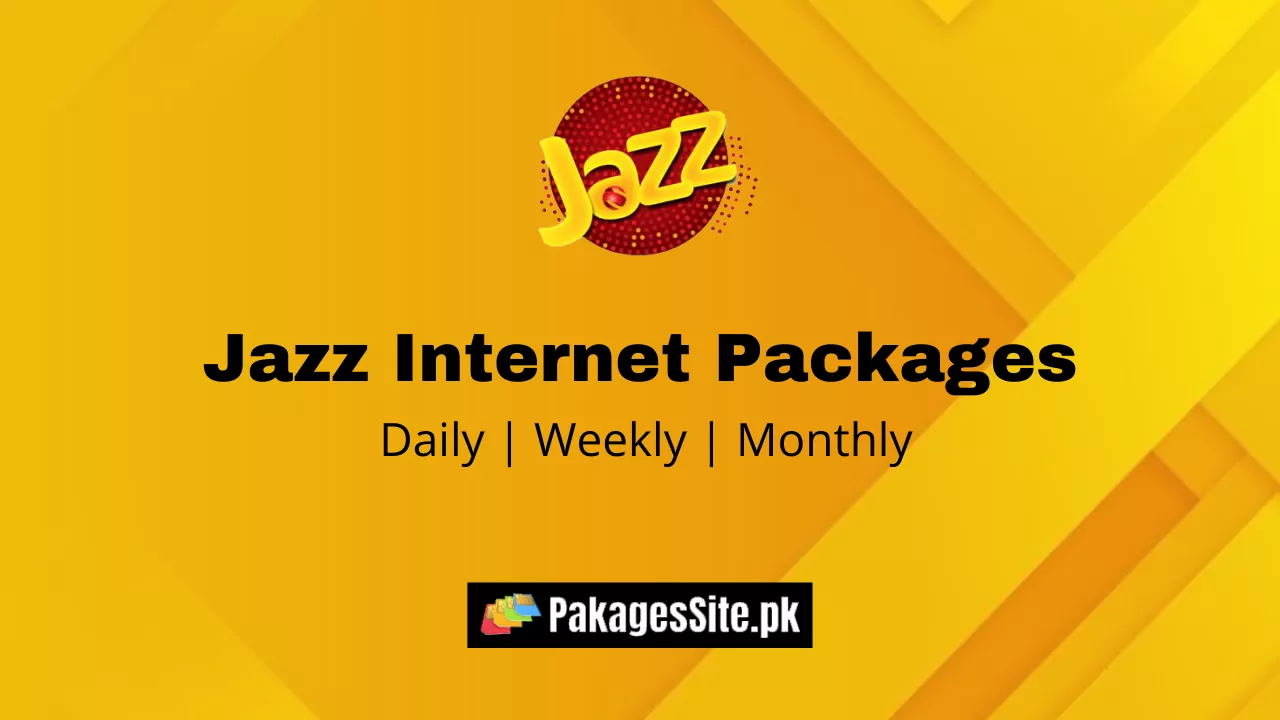 Jazz Internet Packages 2021 - Daily, Weekly & Monthly
