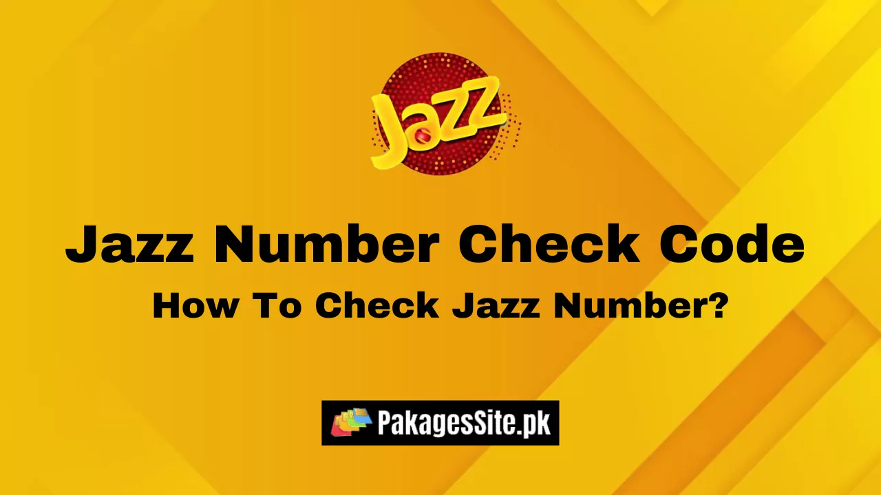 Jazz Number Check Code 2021 – How To Check Jazz Number?