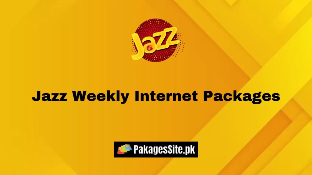 Jazz Weekly Internet Packages 