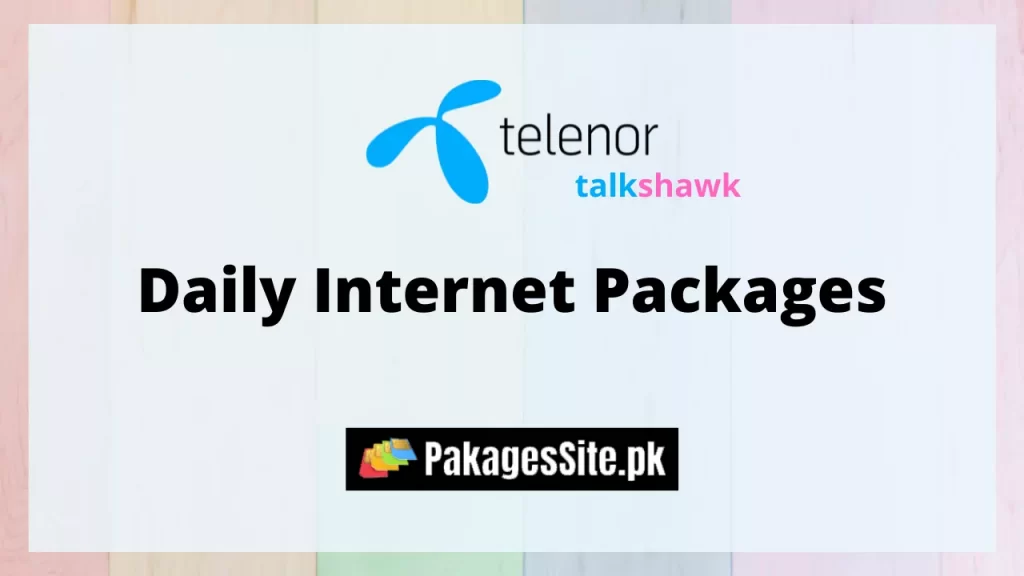 Telenor Daily Internet Packages 