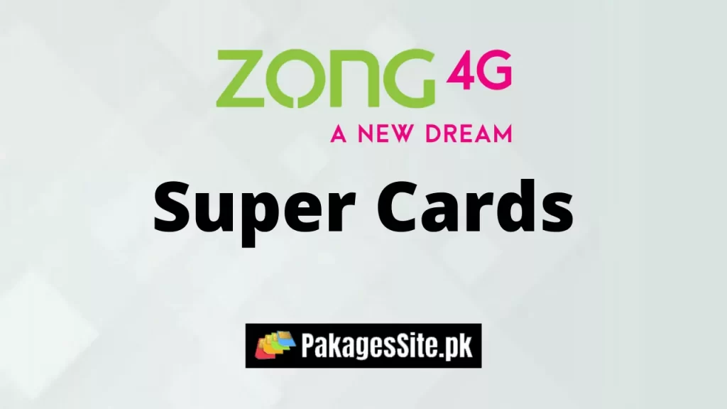 Zong Super Cards