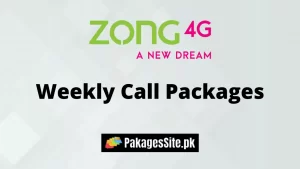 Zong Weekly Call Packages